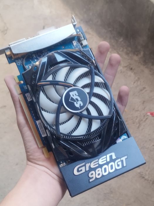 Видео карта geforce 9800gt green