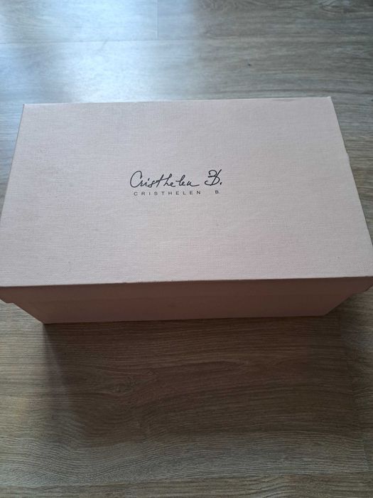 Pantofi toc piele Christhelen B, marime 38