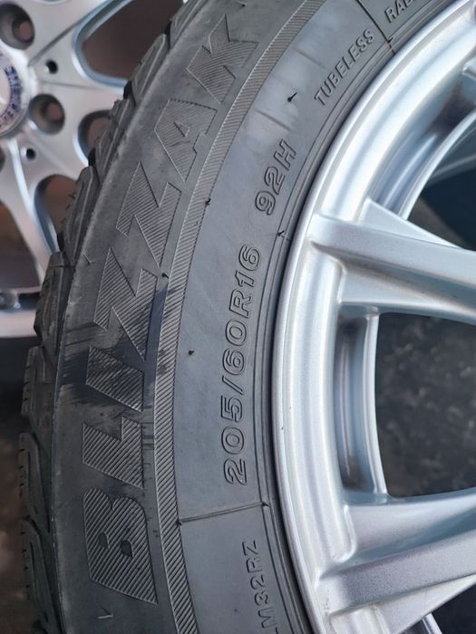 Джанти за мерцедес 16” 5х112 + зимни гуми