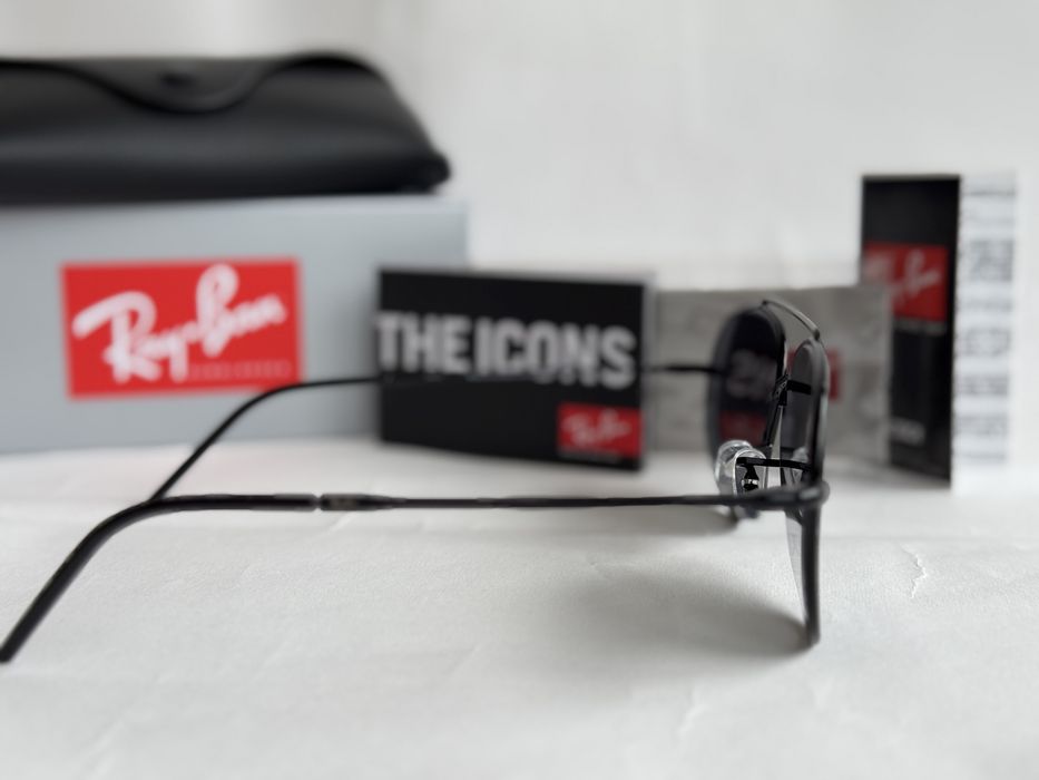 Ochelari de soare Ray Ban R0101S Aviator Reverse Lenny Kravitz Noi