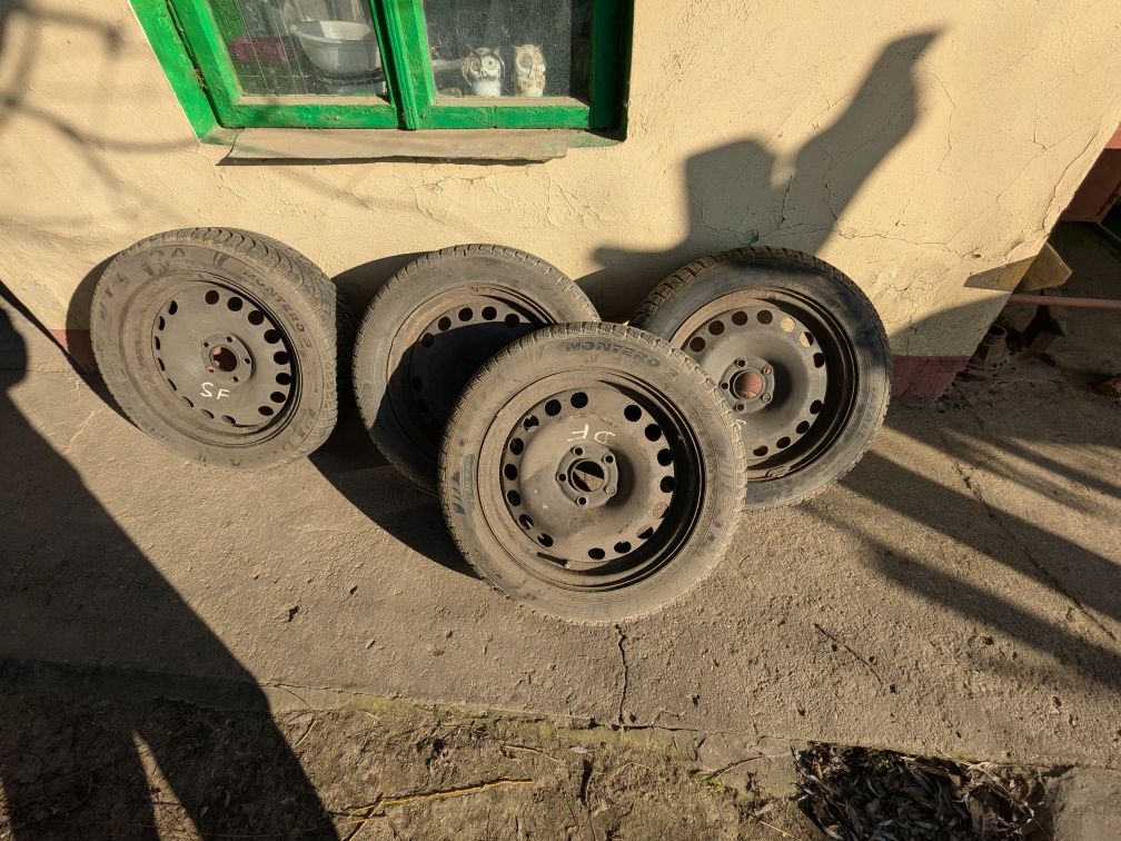 Jante tabla cu anvelope iarnă