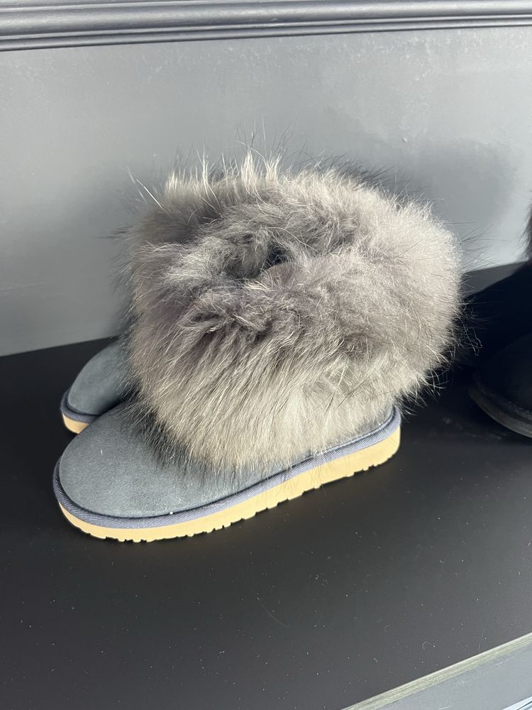 Топли Сиви Боти ugg