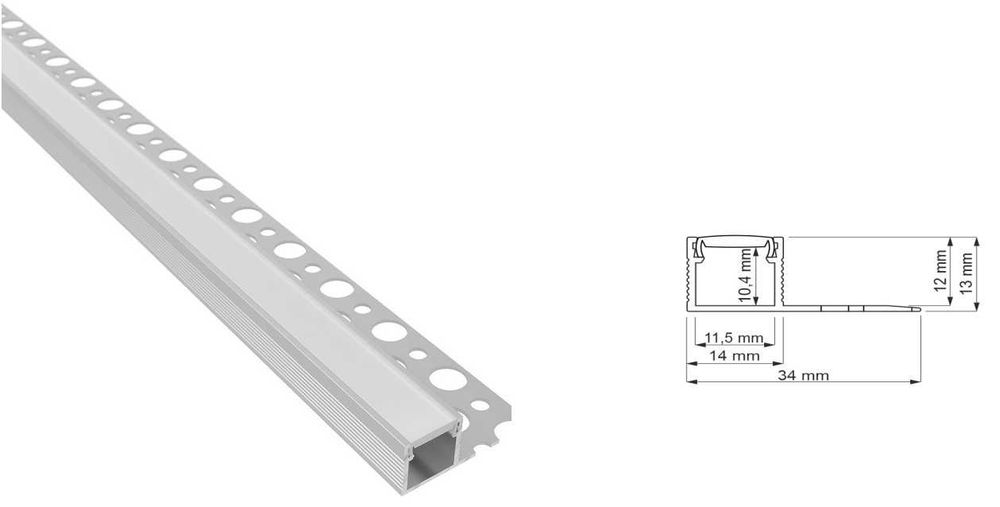 Led профил за плочки