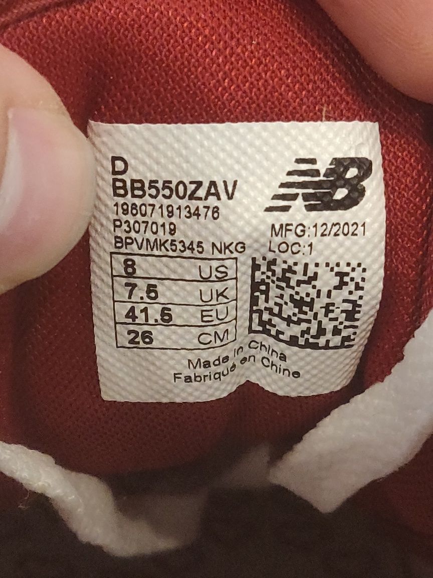 New Balance 550 номер 41.5