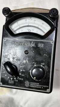 Multimetru vintage UNIVERSAL 33 Nordisk - 1940!