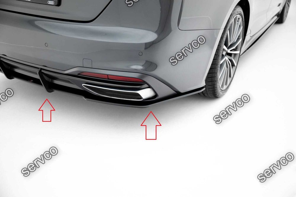 Prelungire bara spate Audi A5 F5 Facelift 2019-2024 v2 - Maxton Design