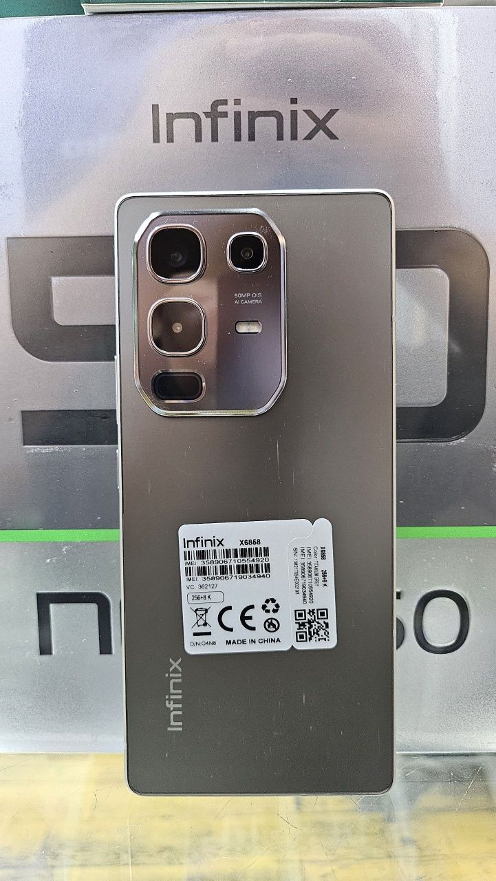 Infinix note 50 pro  +bonus gift box совга