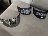 Viziere AGV K1 K1S K5 K5S K3SV noi | neagra oglinda rainbow