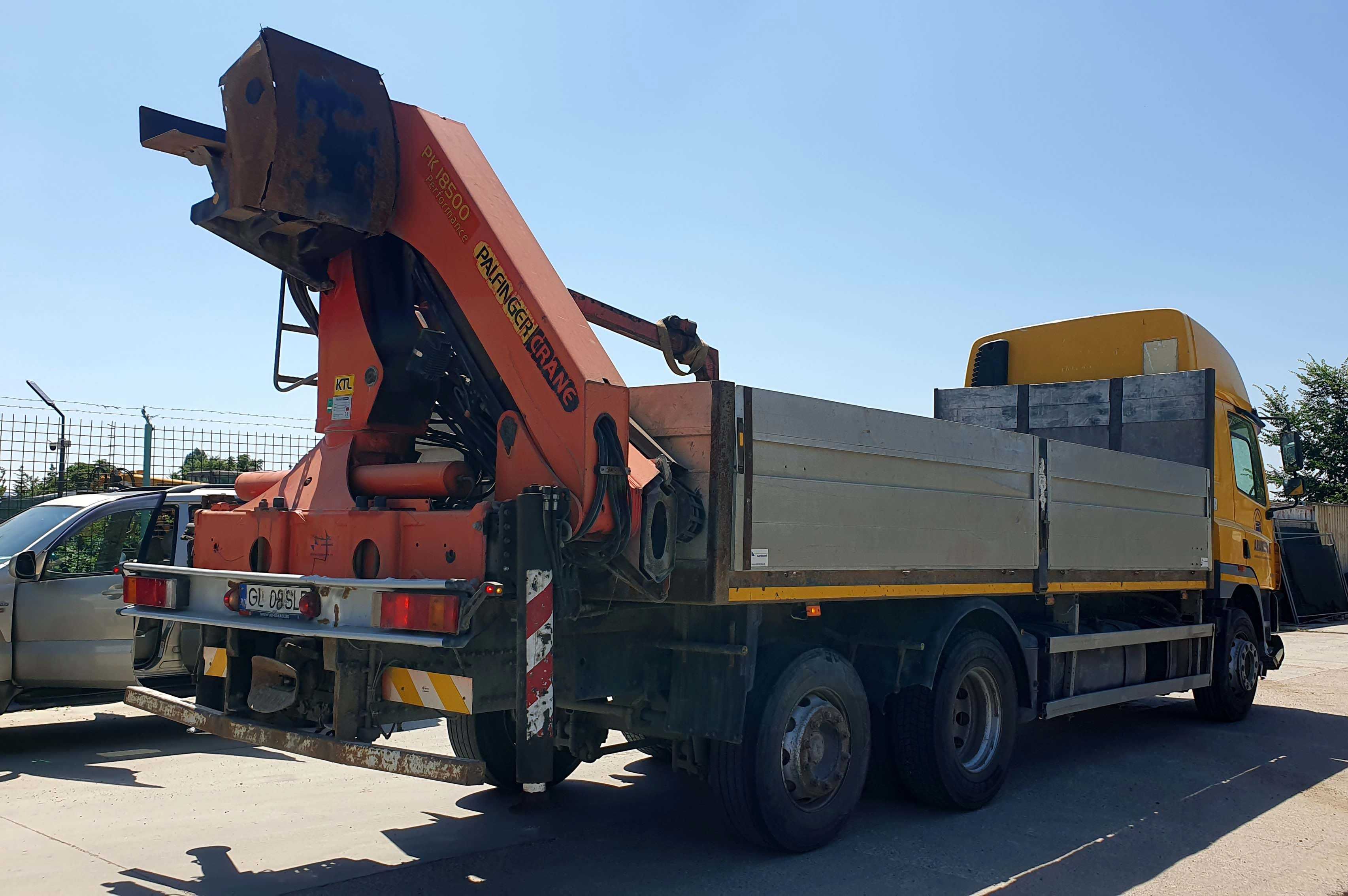 DAF CF 430, macara, automacara Palfinger PK 18500, an 2007