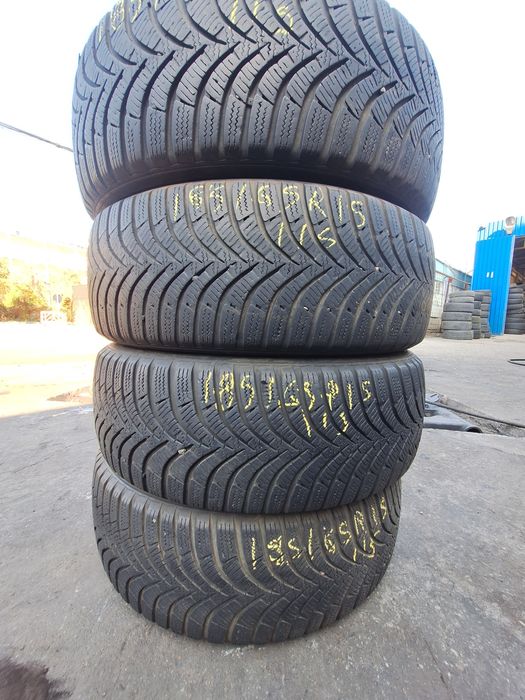 4 anvelope iarna 185/65r15 Hankook Montaj Gratuit