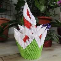 Nufăr 3d origami