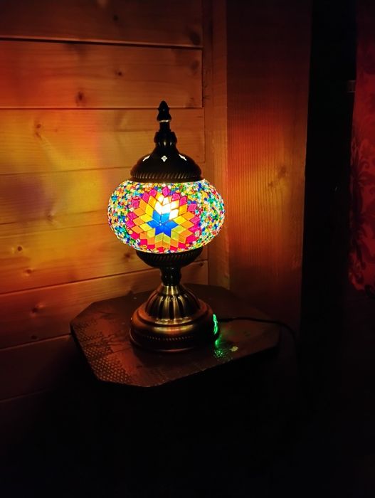 Lampa orientală mozaic