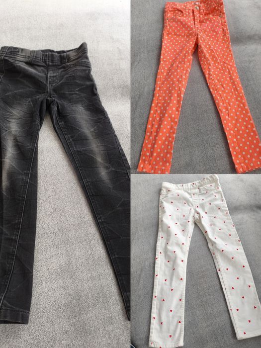 Lot 3 perechi de blugi de fetițe 122