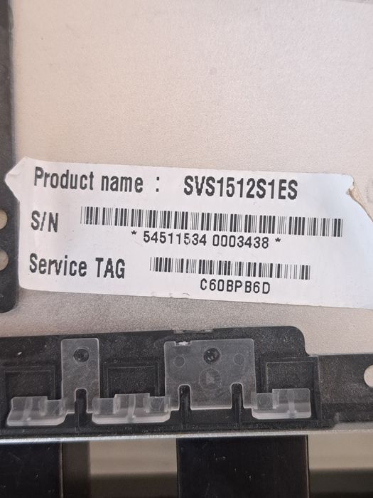 Carcasă superioara Sony Vaio