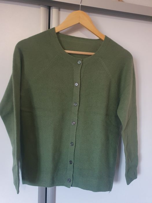 Cardigan/ pulover lana merinos, marimea XL