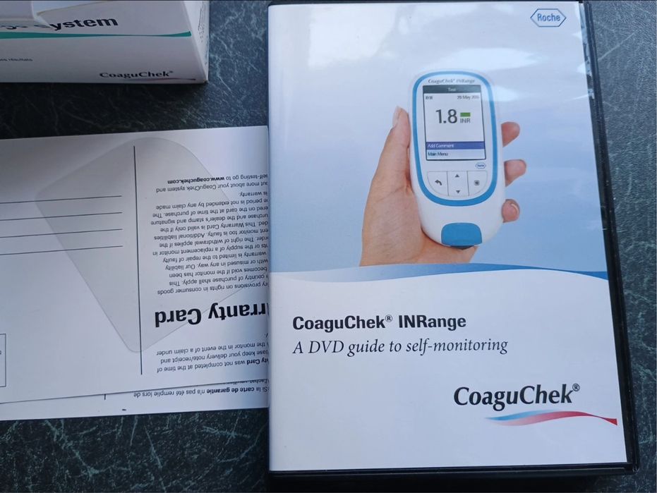 Aparat coagulometru INR - CoaguCkeck INR Range