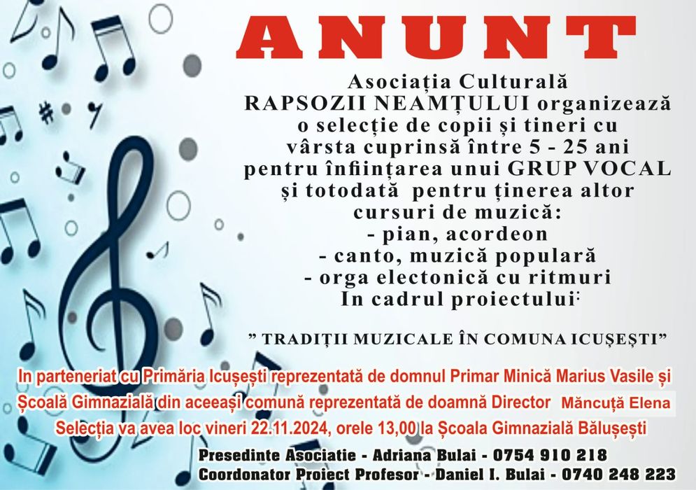 Cursuri de spor de o parte a anului