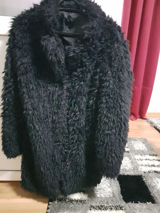 Palton blanita elegant negru M