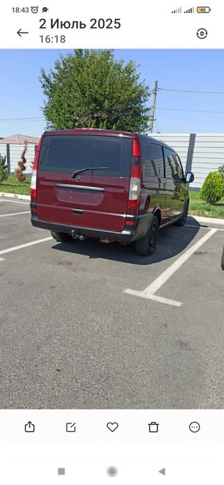 Srochna sotiladi mersedes benz vito long