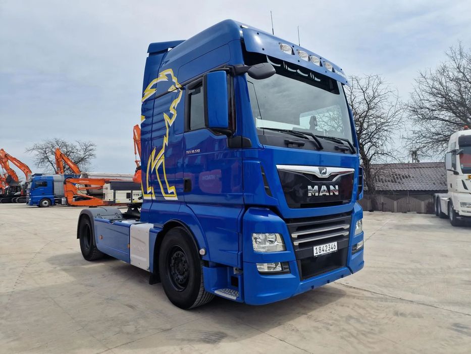 MAN TGX 18.510, 2020, 393.456km, XXL, KIT BASCULARE, aeropachet, furste sasiu, Frigider, Aer cond in stationare, Xenon, Parasolar, goarne, Navigatie, Anv balon fata, rezervoer 600l Aluminiu, Automata+INTARDER 6 trepte, posibilitate leasing-44.900 EUR+Tva
