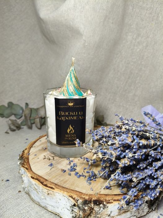 Свечи декоративные из соевого воска