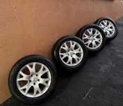 Anvelope Michelin +Jante Aliaj de Iarna 255/55/18 Folosite Putin