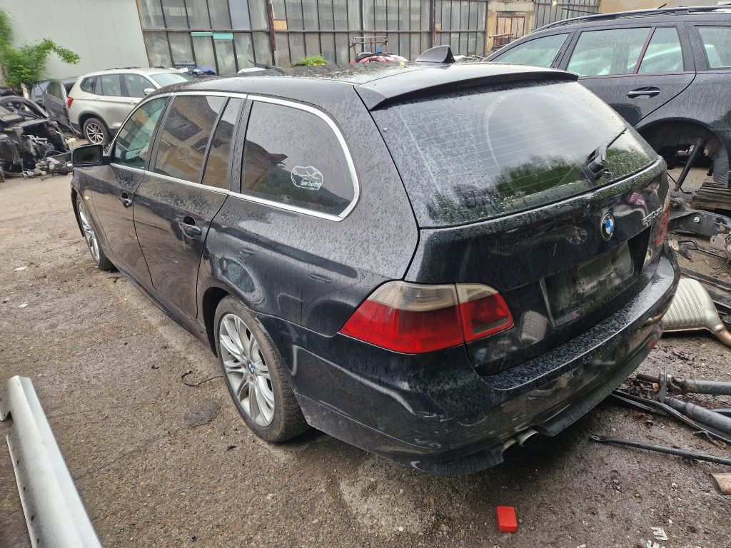 BMW E61 530XD 231кс рекаро черен таван автоматик комби  НА ЧАСТИ!