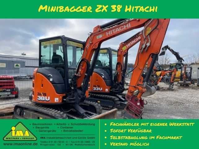 Mini Excavator Hitachi ZX33 folosit
