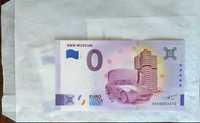 0 EUR банкнота, BMW museum 2024