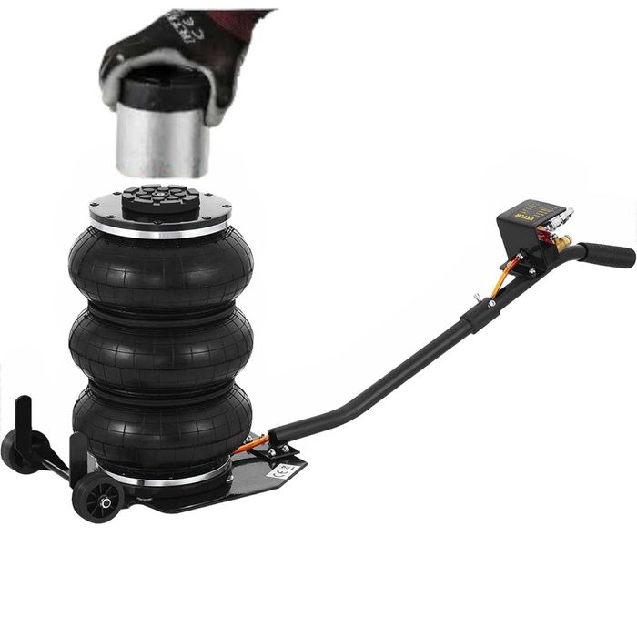 Пневматичен крик балон 3,5 тона с 3 възглавници + приставка  HAWEK