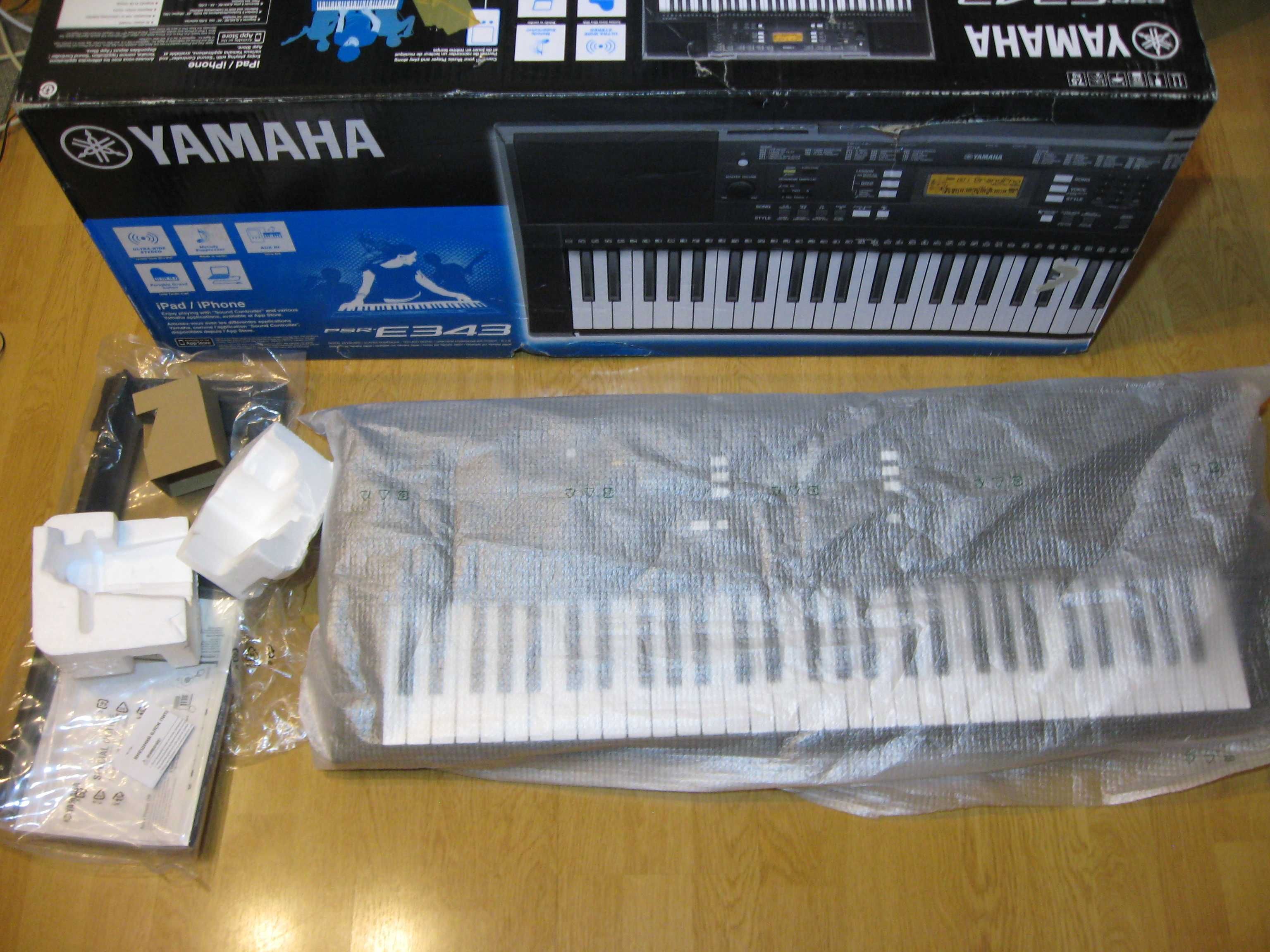 Vand Yamaha PSR E343