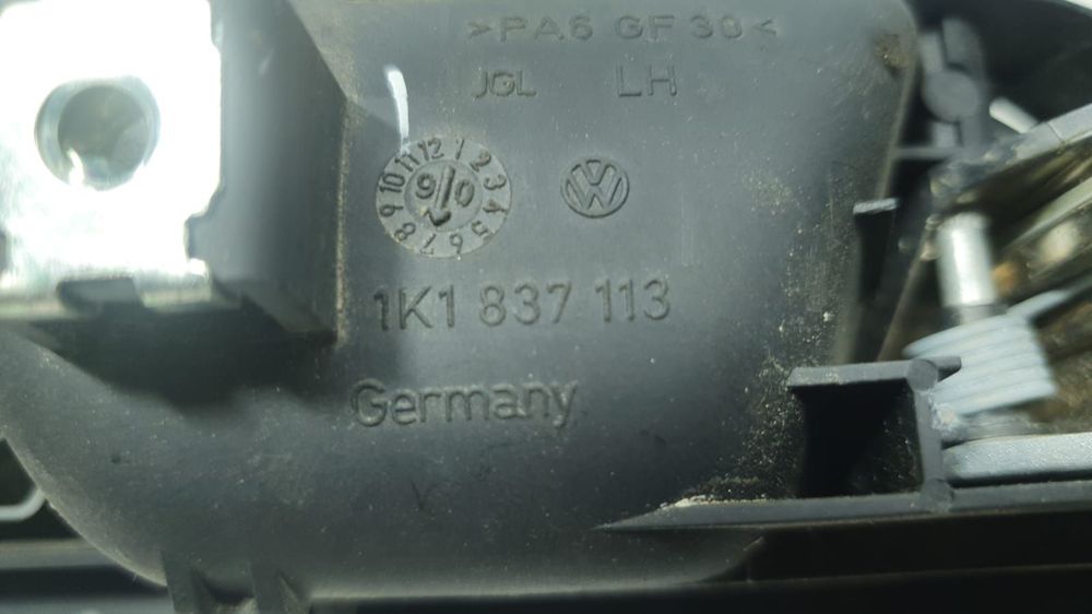 Maner interior stanga fata 1k1837113 Volkswagen VW Golf 5 [2003 - 200