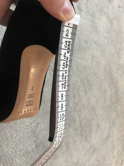 Casadei Stiletto blade black with golden rim