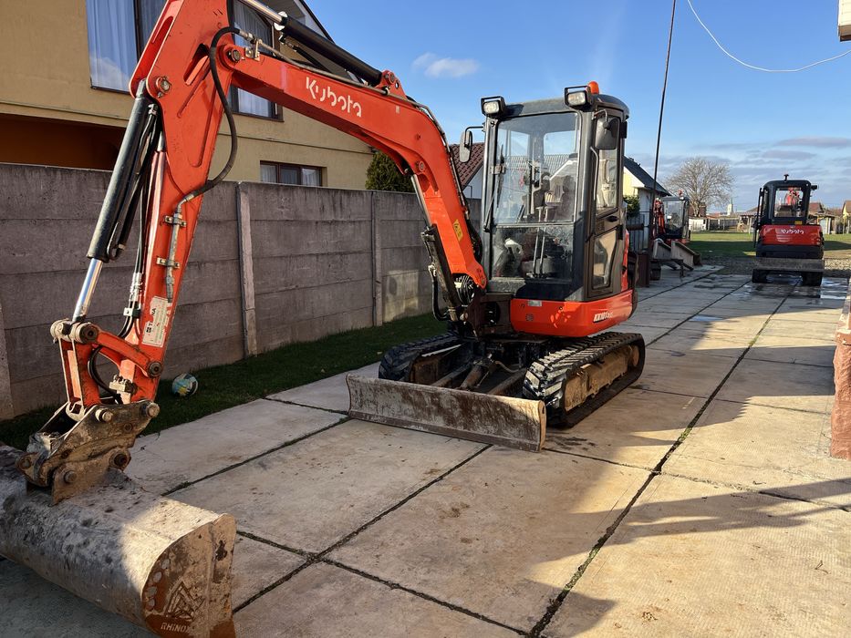 Miniexcavator kubota 101