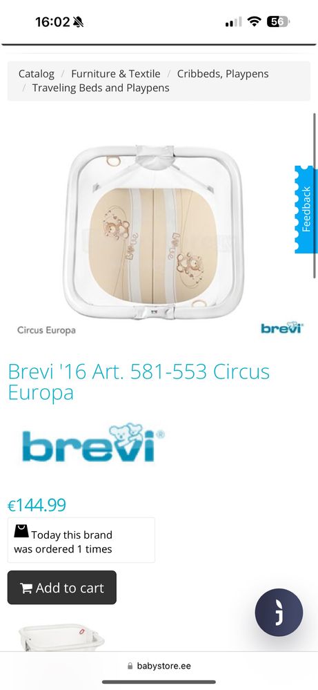 Tarc de joca Brevi my little bear