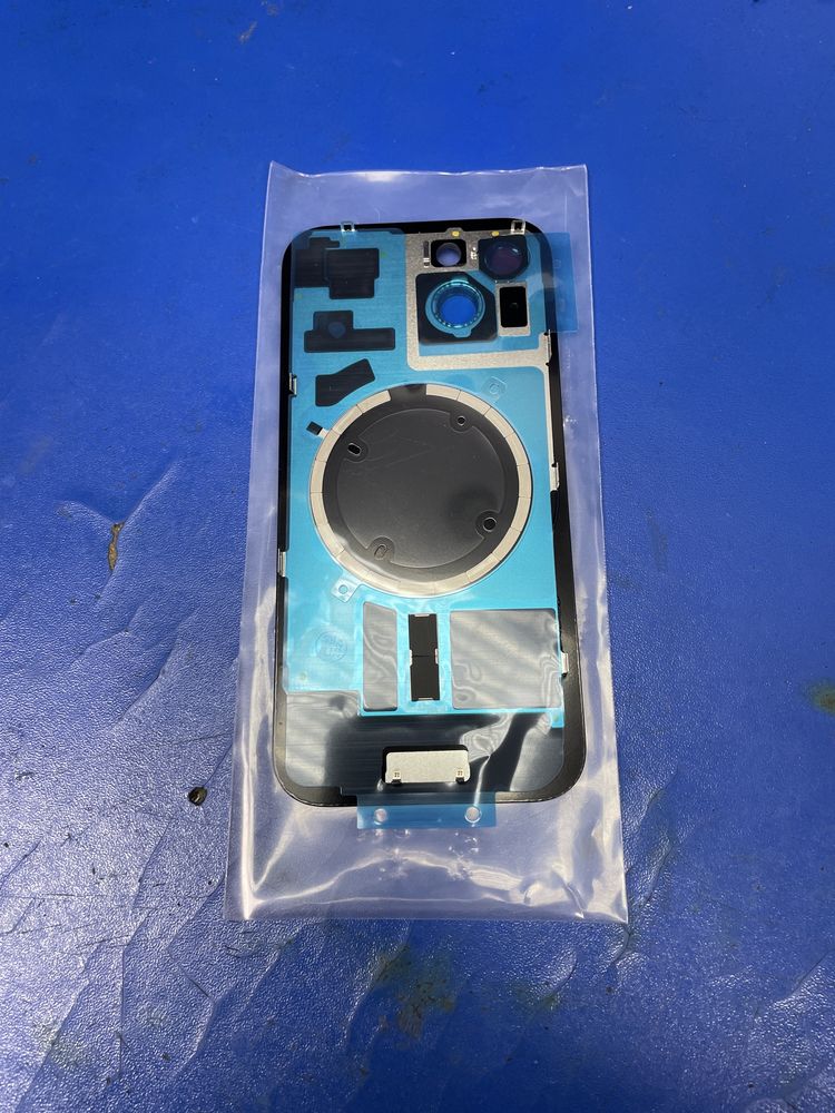 Sticla Spate iPhone 15 Neagra