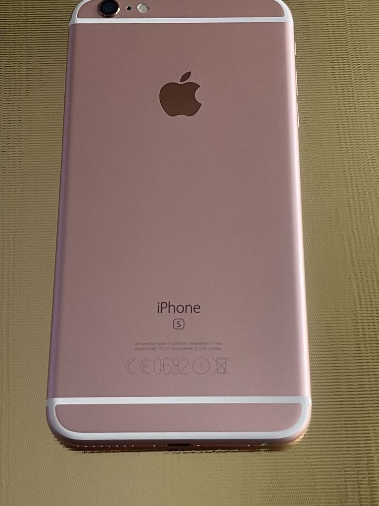 Продавам IPhone 6 s plus, телефона е като нов - Rose Gold, 32 GB