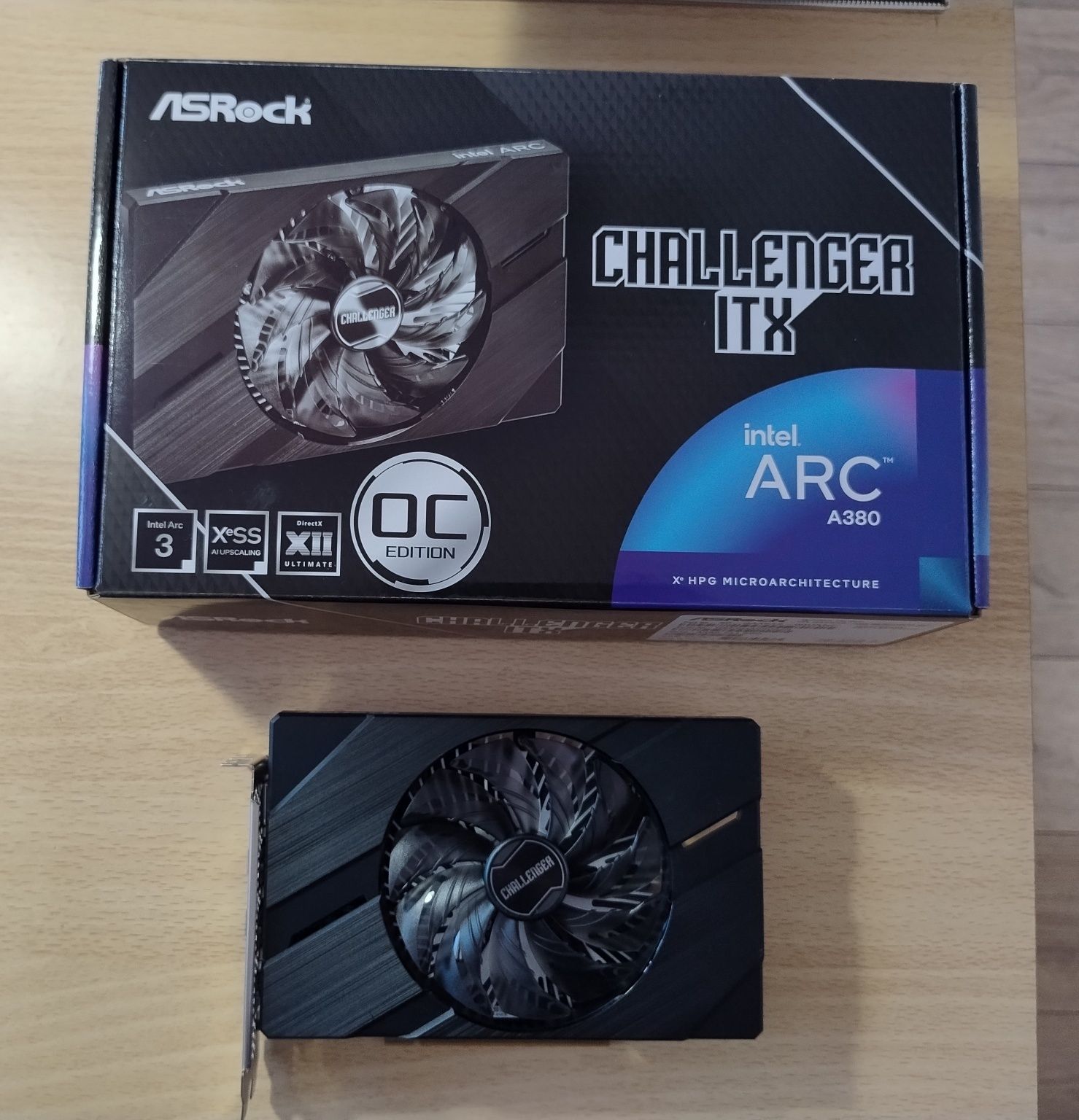 Placa video ASROCK Intel Arc A380 Challenger ITX, 6GB GDDR6