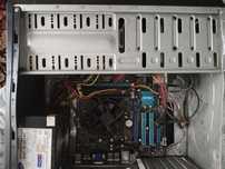 Intel core i5 2400 GHz 3.10. Nvidia 750 GTX 8gb