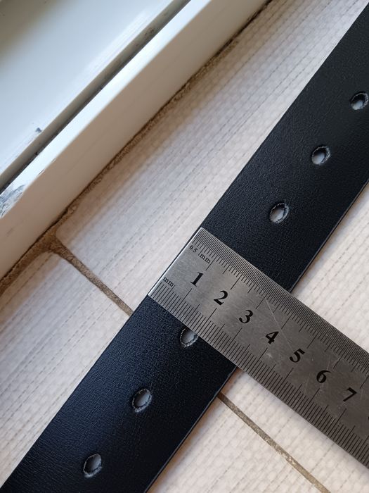 Curea Piele Naturală negru 120/130 cm