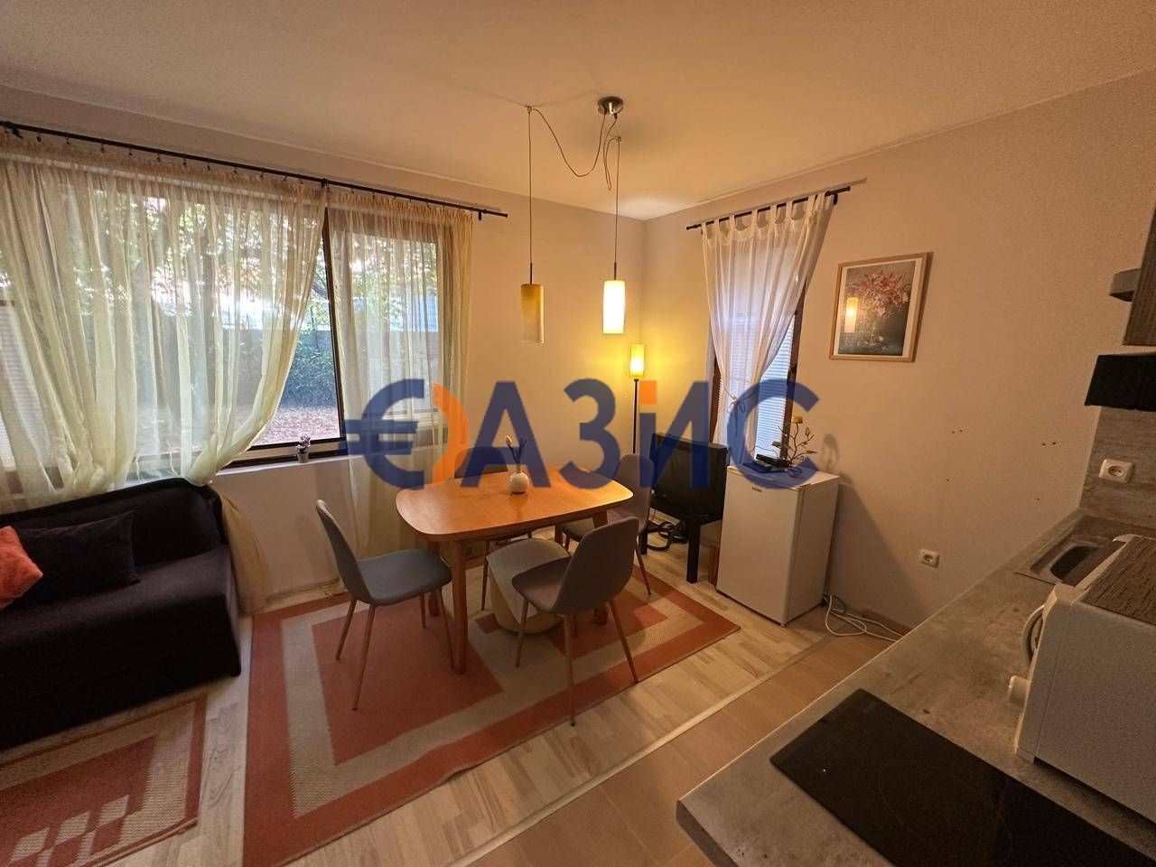 Двустаен апартамент в комплекс Тринити (без такса поддръжка), 54 кв.м.