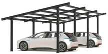 Structura Carport auto 5,5m x 11m pergola garaj