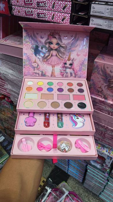 IGOODCO Новая разноцветная модная детская косметичка с тенями