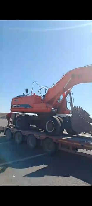 Услуги колёсного экскаватора с гидромолотом