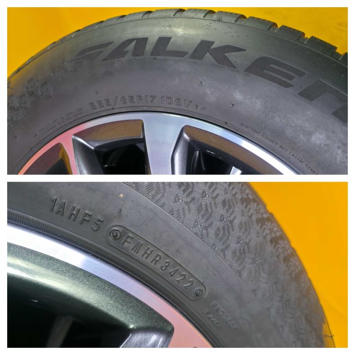 Roti Jante Anvelope 5x114.3 17'' 225/65/17 IARNA - OEM Mazda CX-5 2022