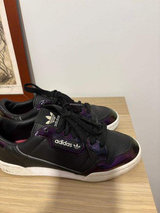Pantofi Adidas negru piele
