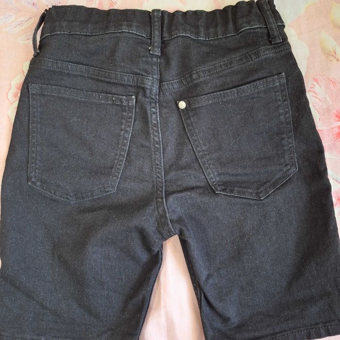 Черни дънкови къси панталонки