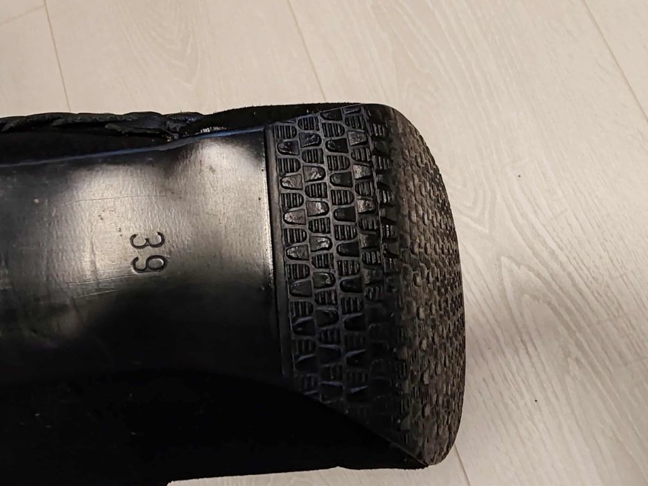 Cizme piele întoarsă Zuca