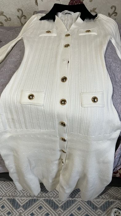 Платье белое 48 размер