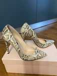 Pantofi  Musette stiletto piele cobra